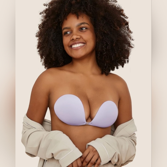 Niidor Adhesive Bra Strapless Sticky Invisible Push up Silicone Bra for Backless - Picture 7 of 7